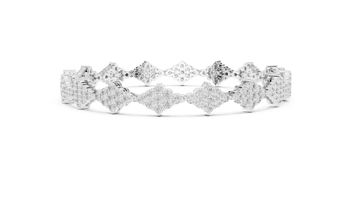 Marquise Tennis Lab Grown Diamond Bracelet
