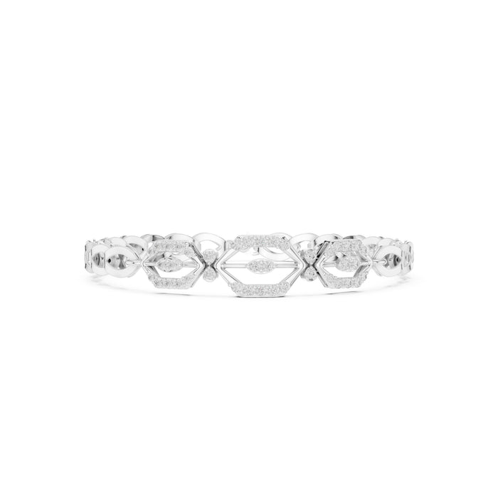 Pear Link Lab Grown Diamond Bracelet