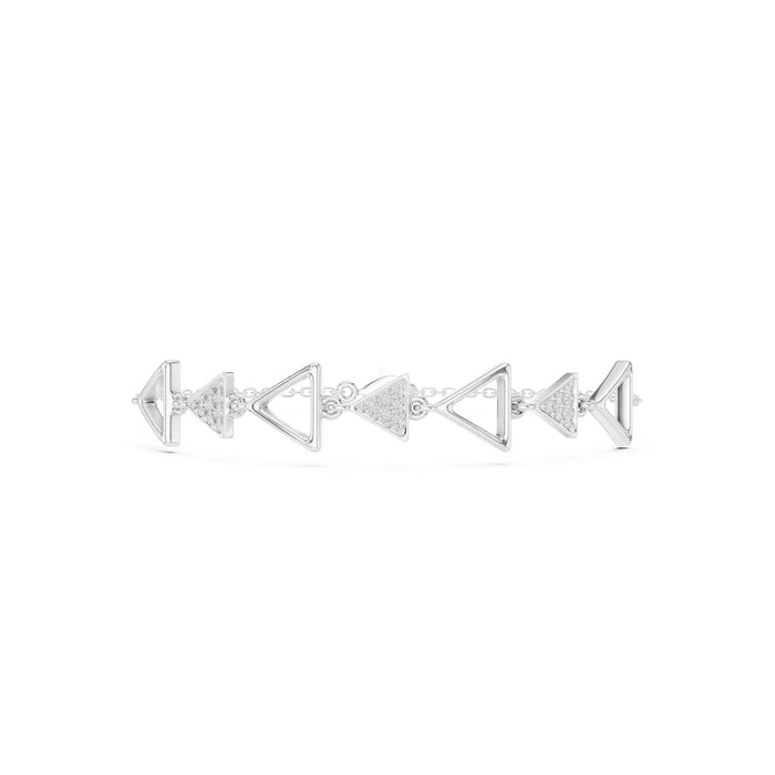 Mixed Chain Lab Grown Diamond Bracelet