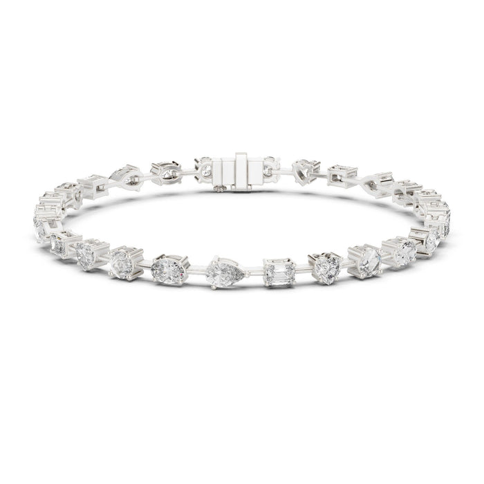 Mixed Tennis Lab Grown Diamond Bracelet
