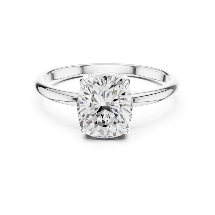 Oval Lab Grown Diamond Solitaire Engagement Ring