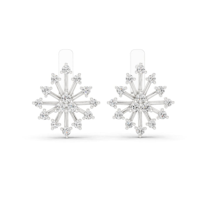Mixed Jacket Lab Grown Diamond Earrings