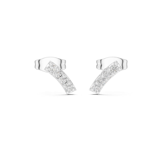 Round Climber Lab Grown Diamond Earrings