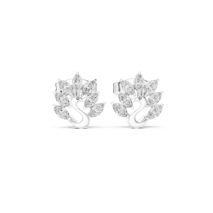 Marquise Stud Lab Grown Diamond Earrings