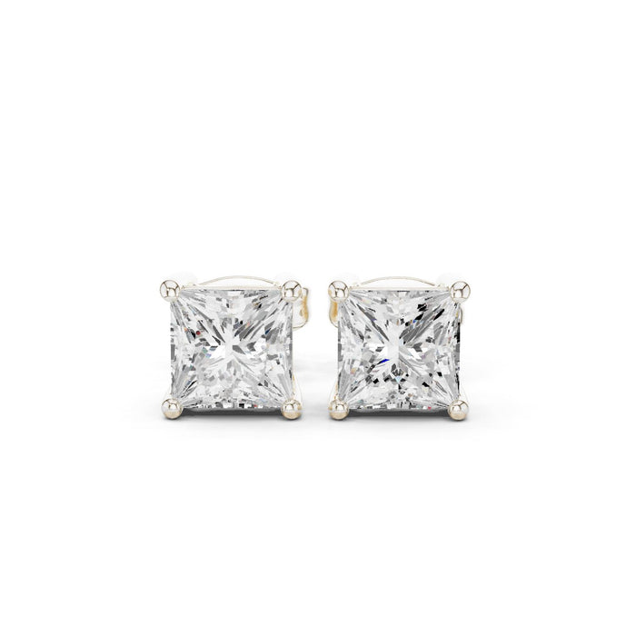 Princess Stud Lab Grown Diamond Earrings