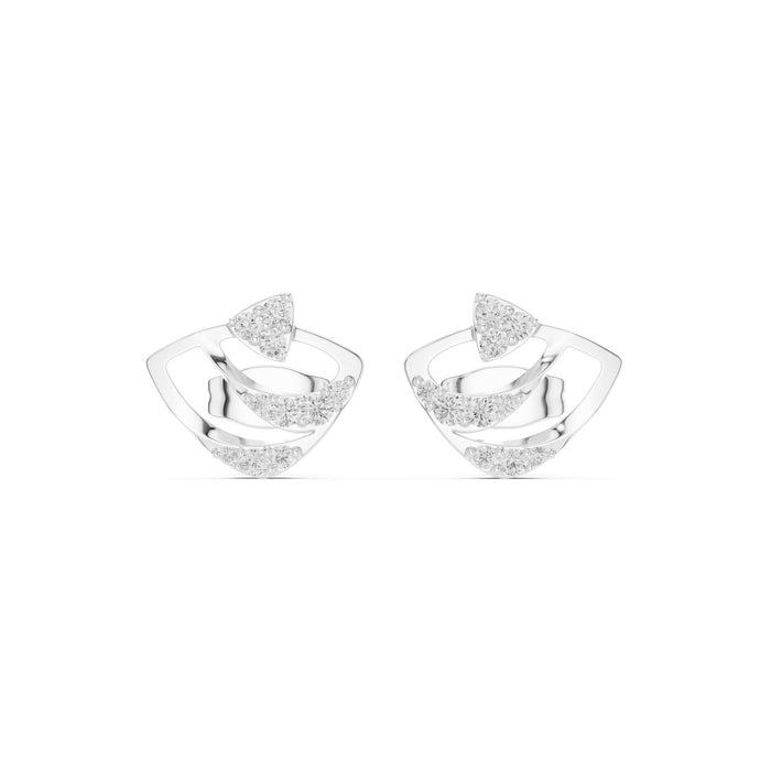 Round Jacket Lab Grown Diamond Earrings