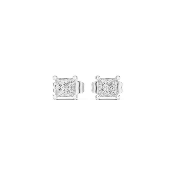 Princess Stud Lab Grown Diamond Earrings