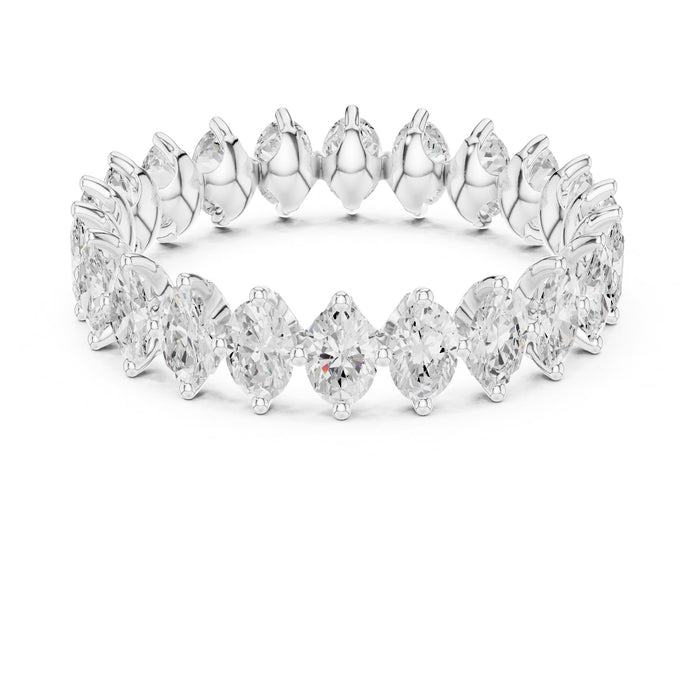 Marquise Eternity Lab Grown Diamond Wedding Band