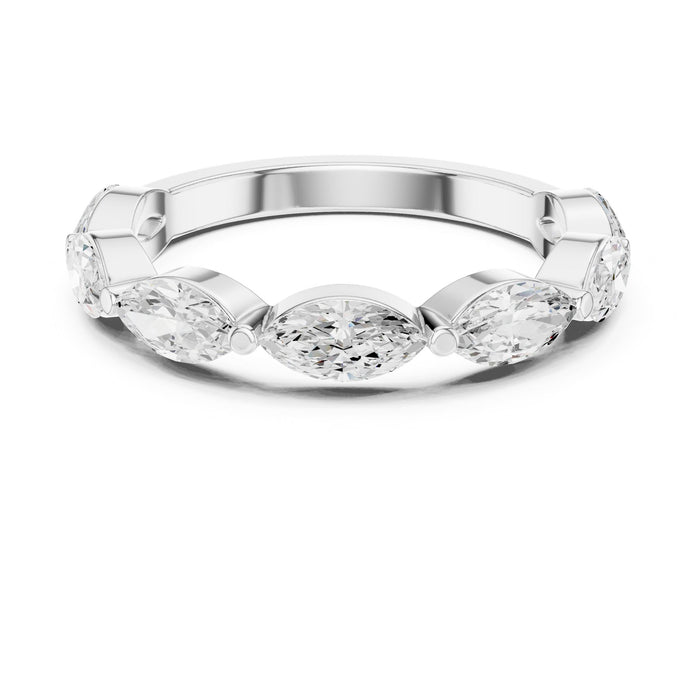 Marquise Eternity Lab Grown Diamond Wedding Band