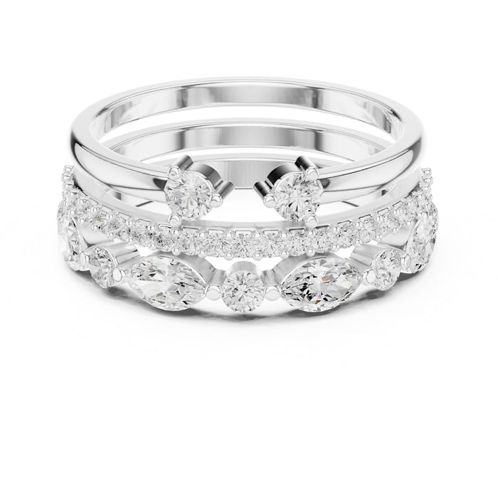 Mixed Eternity Lab Grown Diamond Wedding Band