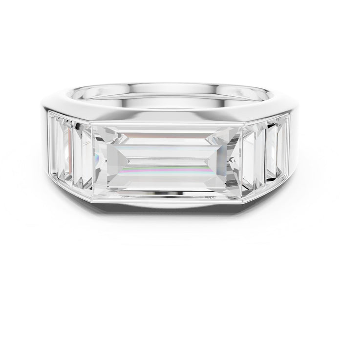 Emerald Channel Lab Grown Diamond Wedding Band
