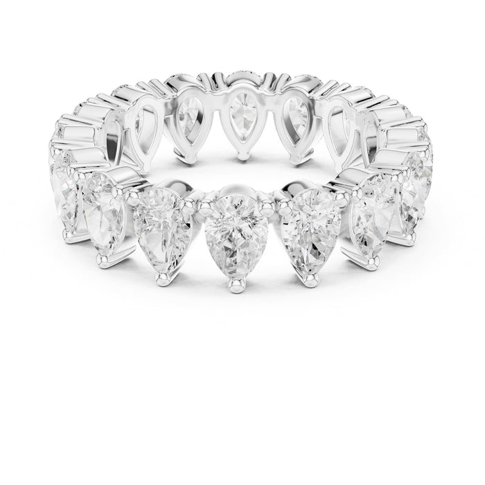 Pear Eternity Lab Grown Diamond Wedding Band