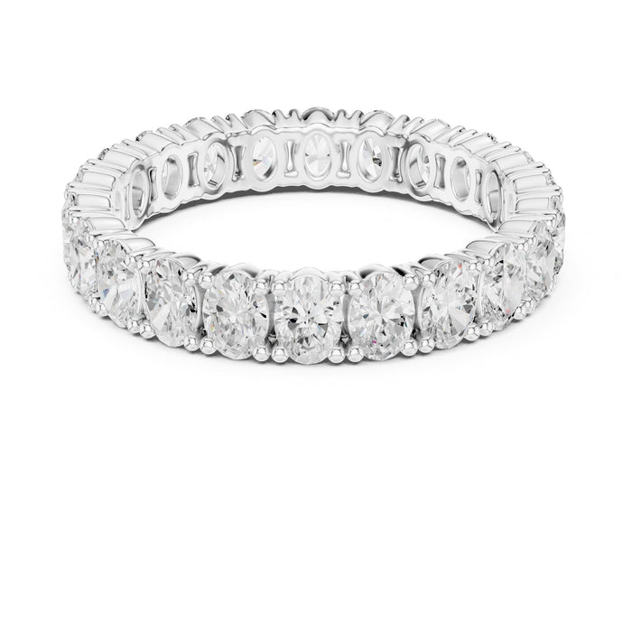 Oval Eternity Lab Grown Diamond Wedding Band