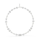 Mixed Tennis Lab Grown Diamond Necklace