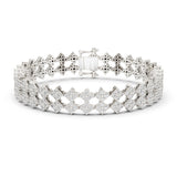 Round Tennis Lab Grown Diamond Bracelet