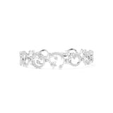 Pavé Swirl & Vine Diamond Link Bracelet