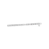 Men's Alternating Round & Baguette Diamond Tennis Bracelet