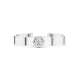 Men's Round Cuff Lab Grown Diamond Bracelet