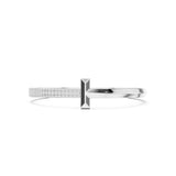 Men's Round Cuff Lab Grown Diamond Bracelet