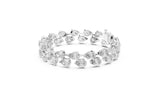 Pear Tennis Lab Grown Diamond Bracelet
