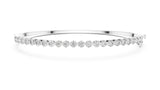 Round Bangle Lab Grown Diamond Bracelet
