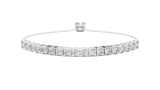 Round Tennis Lab Grown Diamond Bracelet