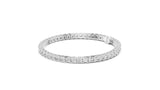 Bold Four Prong Diamond Tennis Bracelet