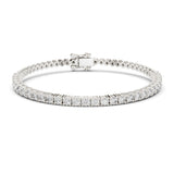 Round Tennis Lab Grown Diamond Bracelet
