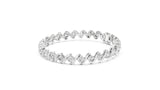Diamond Wave Link Tennis Bracelet