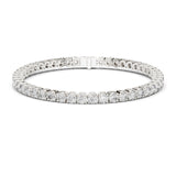 Round Tennis Lab Grown Diamond Bracelet