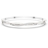 Round Bangle Lab Grown Diamond Bracelet