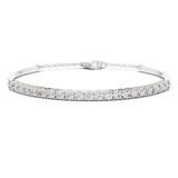 Round Tennis Lab Grown Diamond Bracelet