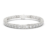 Round Tennis Lab Grown Diamond Bracelet