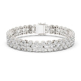 Round Tennis Lab Grown Diamond Bracelet
