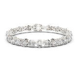 Oval Tennis Lab Grown Diamond Bracelet
