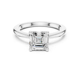 Princess Lab Grown Diamond Solitaire Engagement Ring