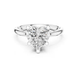 Heart Lab Grown Diamond Split-Shank Engagement Ring