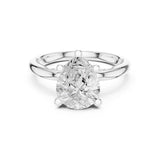 Pear Lab Grown Diamond Split-Shank Engagement Ring
