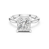 Princess Lab Grown Diamond Split-Shank Engagement Ring