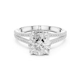 Pear Lab Grown Diamond Split-Shank Engagement Ring