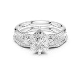 Pear Lab Grown Diamond Split-Shank Engagement Ring