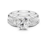 Round Lab Grown Diamond Split-Shank Engagement Ring