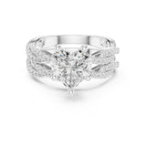 Heart Lab Grown Diamond Split-Shank Engagement Ring