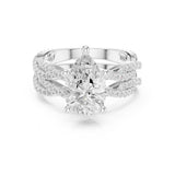Pear Lab Grown Diamond Split-Shank Engagement Ring