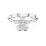 Pear Lab Grown Diamond Cluster Engagement Ring