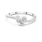 Toi Et Moi Lab Grown Diamond Three-Stone Engagement Ring