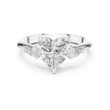 Heart Lab Grown Diamond Three-Stone Engagement Ring