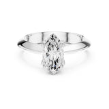 Marquise Lab Grown Diamond Solitaire Engagement Ring