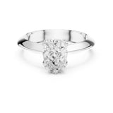 Pear Lab Grown Diamond Solitaire Engagement Ring