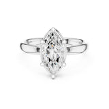 Marquise Lab Grown Diamond Solitaire Engagement Ring